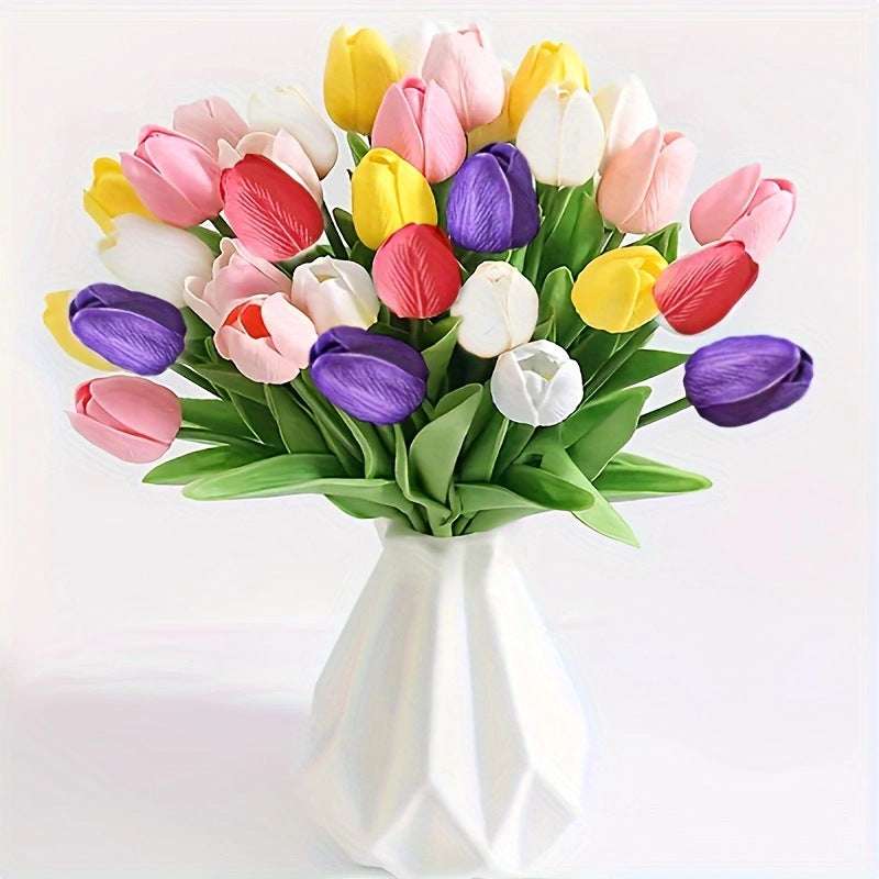 Spring Artificial Tulips