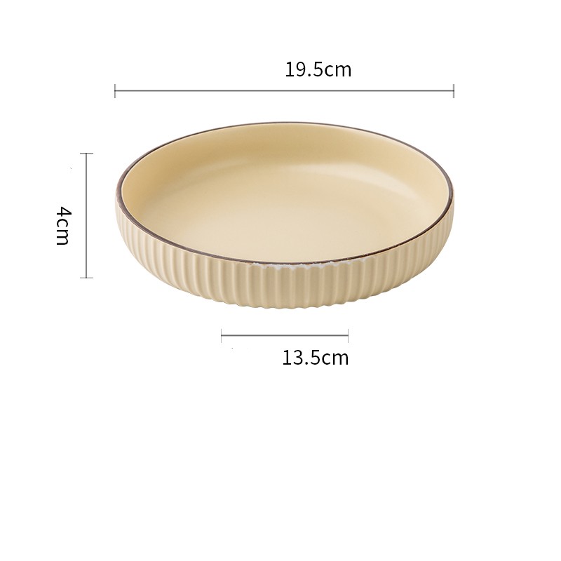 Vintage Ceramic Pasta Plate