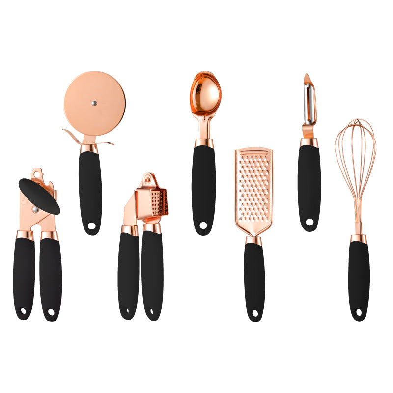 Copper Kitchen Prep Tool Set