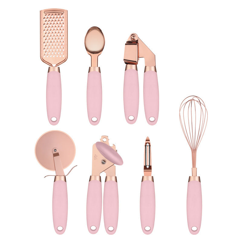 Copper Kitchen Prep Tool Set