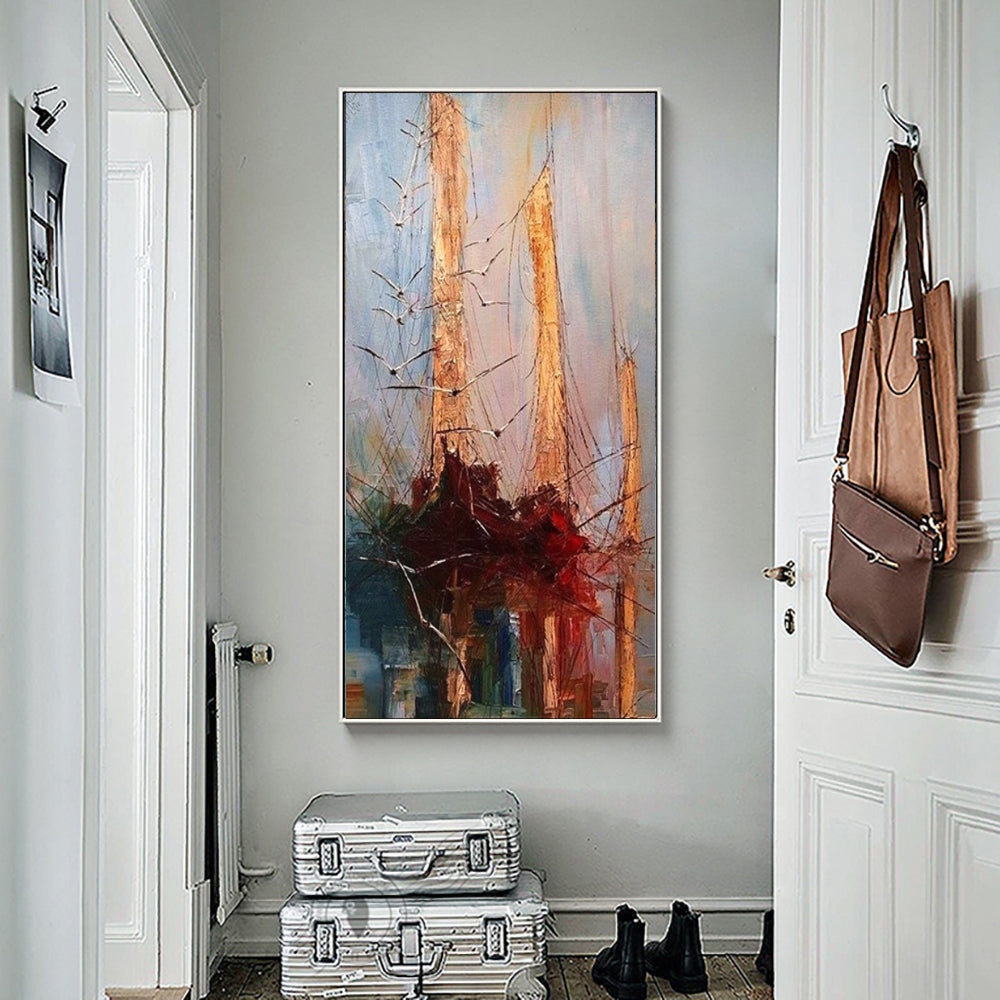 On The Sea Canvas Painting