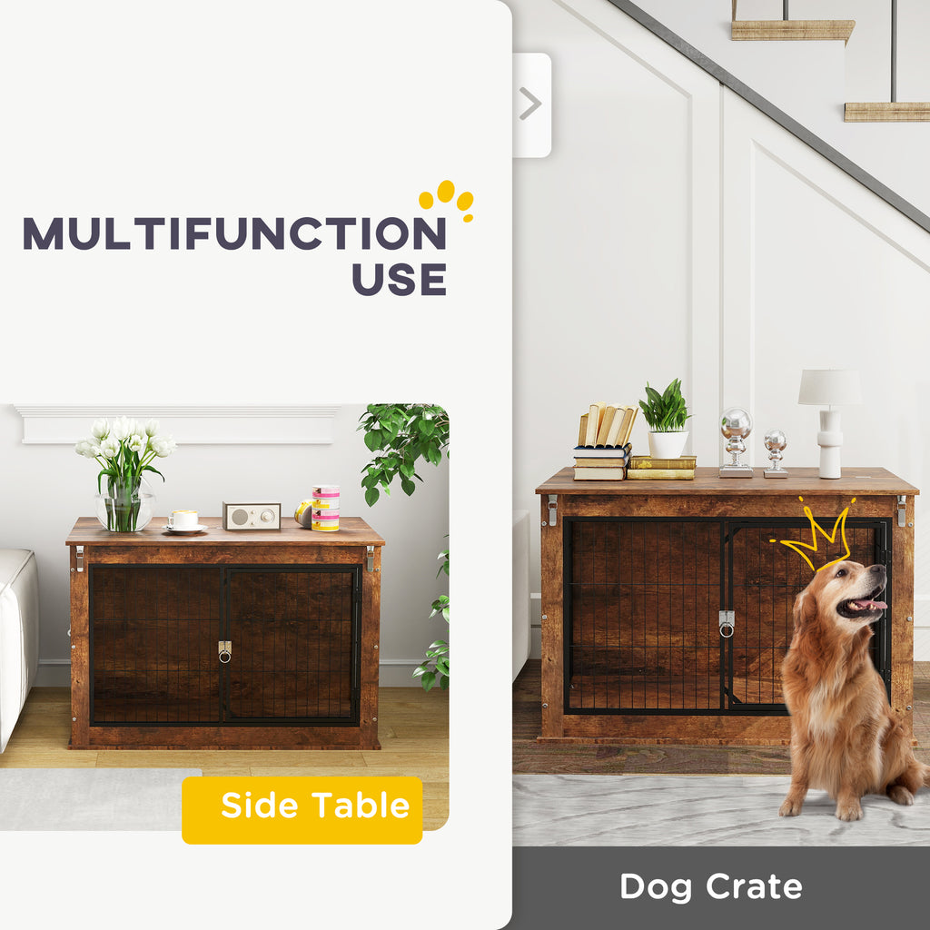 PawHut Dog Crate Furniture