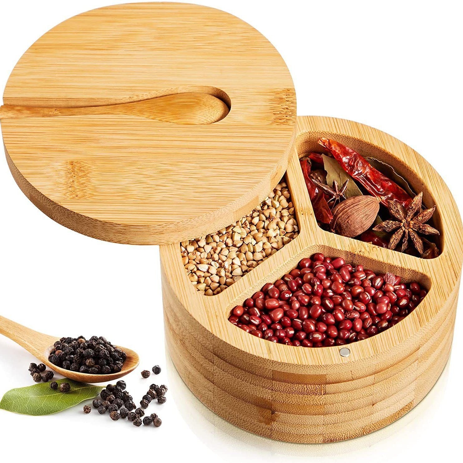 Bamboo Seasoning Box