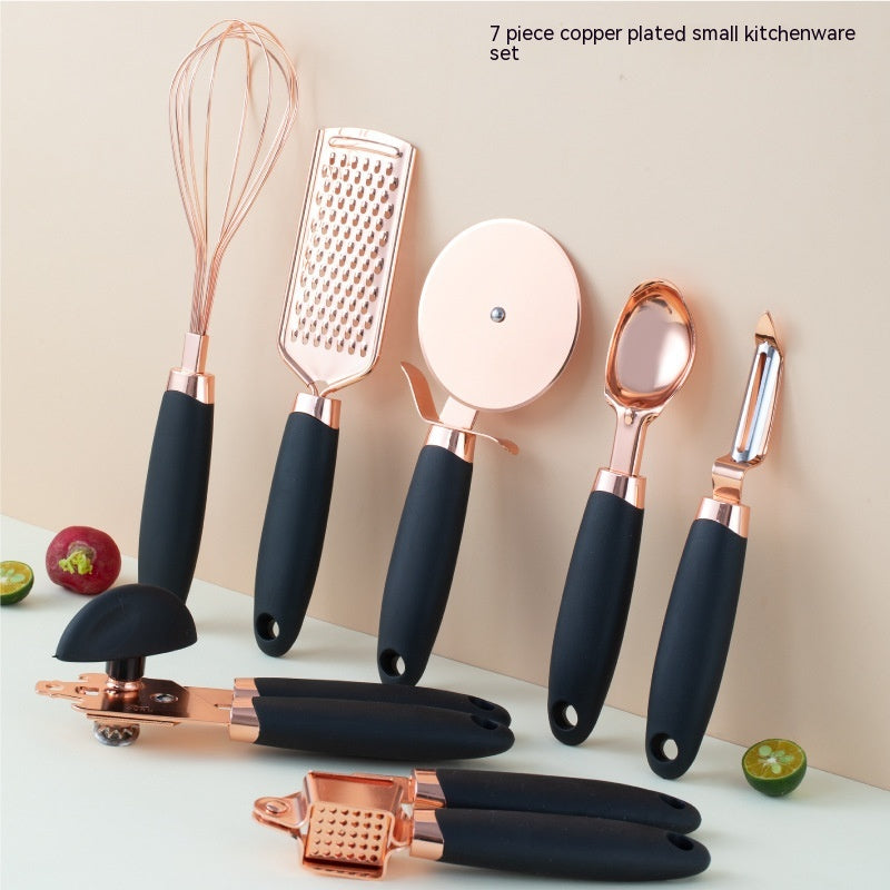 Copper Kitchen Prep Tool Set