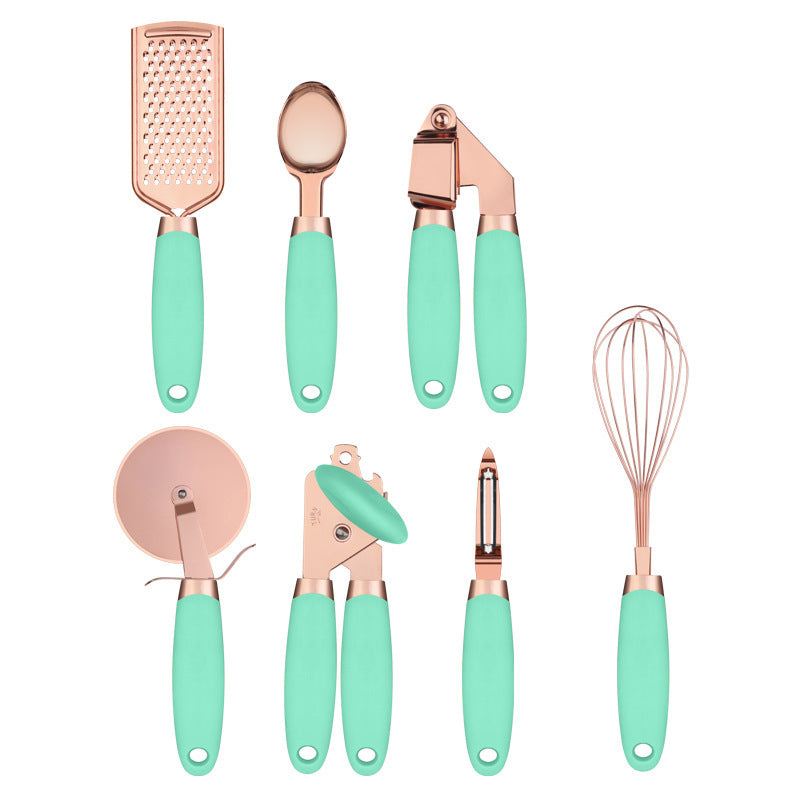 Copper Kitchen Prep Tool Set