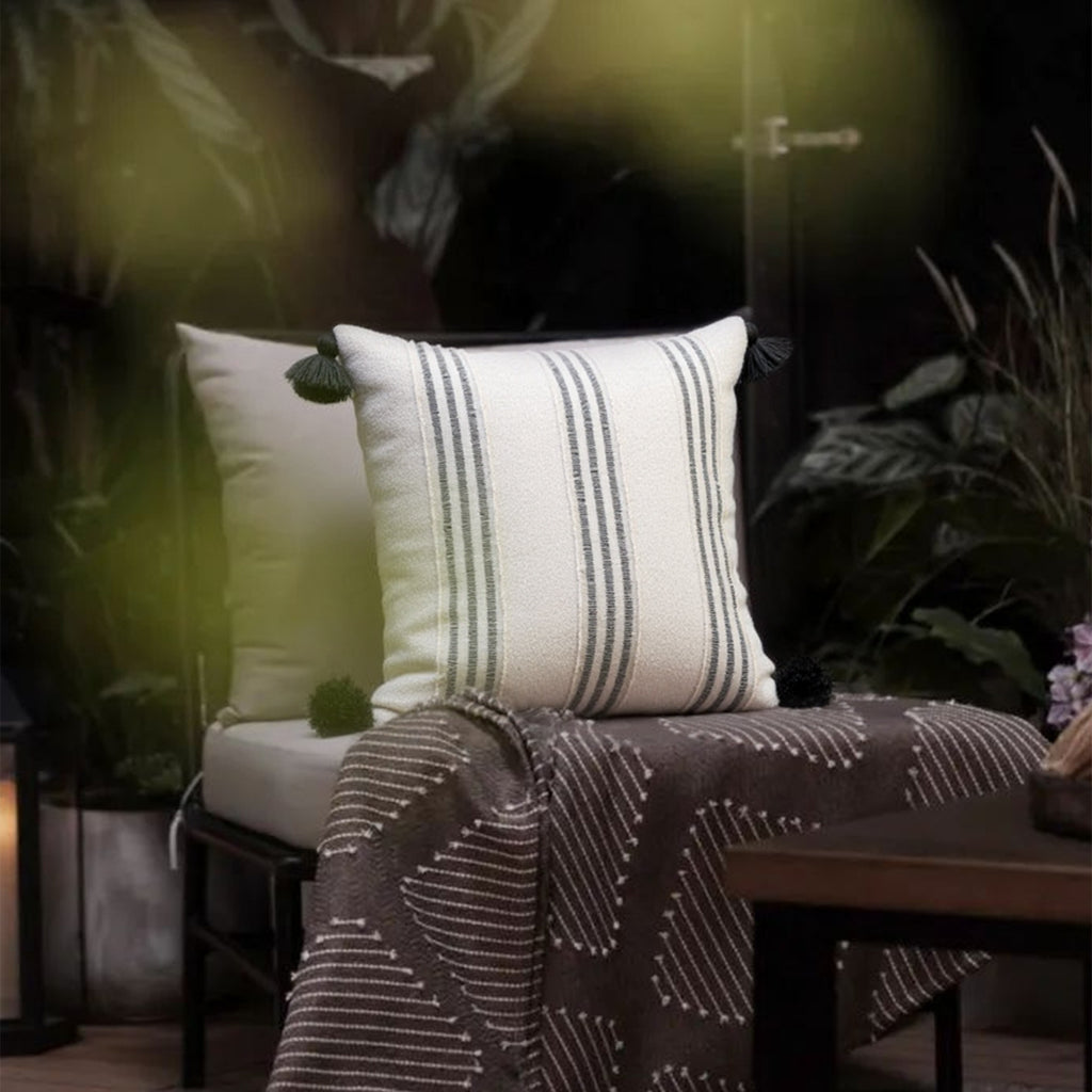 Rustic Tassel Pillow or Pillowcase