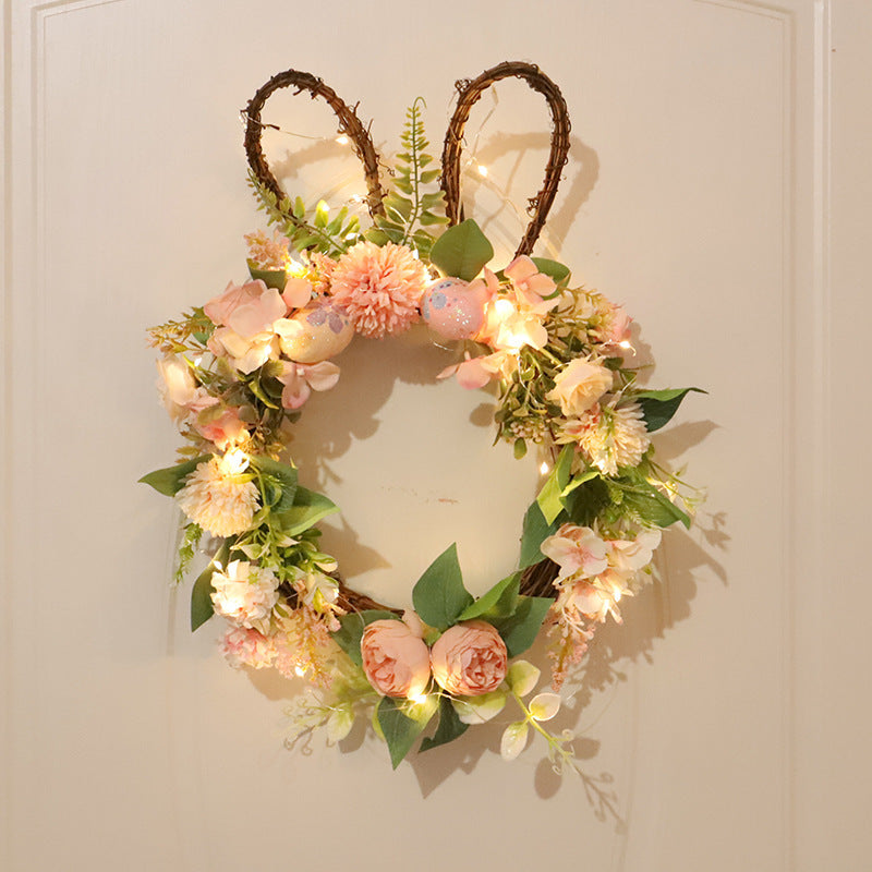 Easter Bunny Ear Wreath