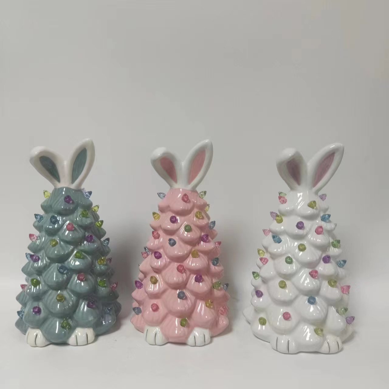 Easter Bunny Shape Ceramic Tree