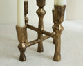 Anya Rustic Gold Candelabra