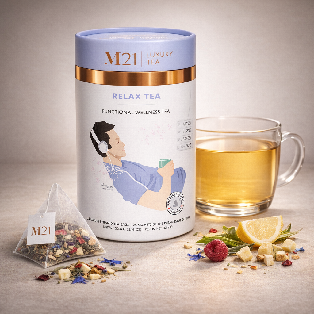 Relax Luxury Herbal tea - 24ct Canister