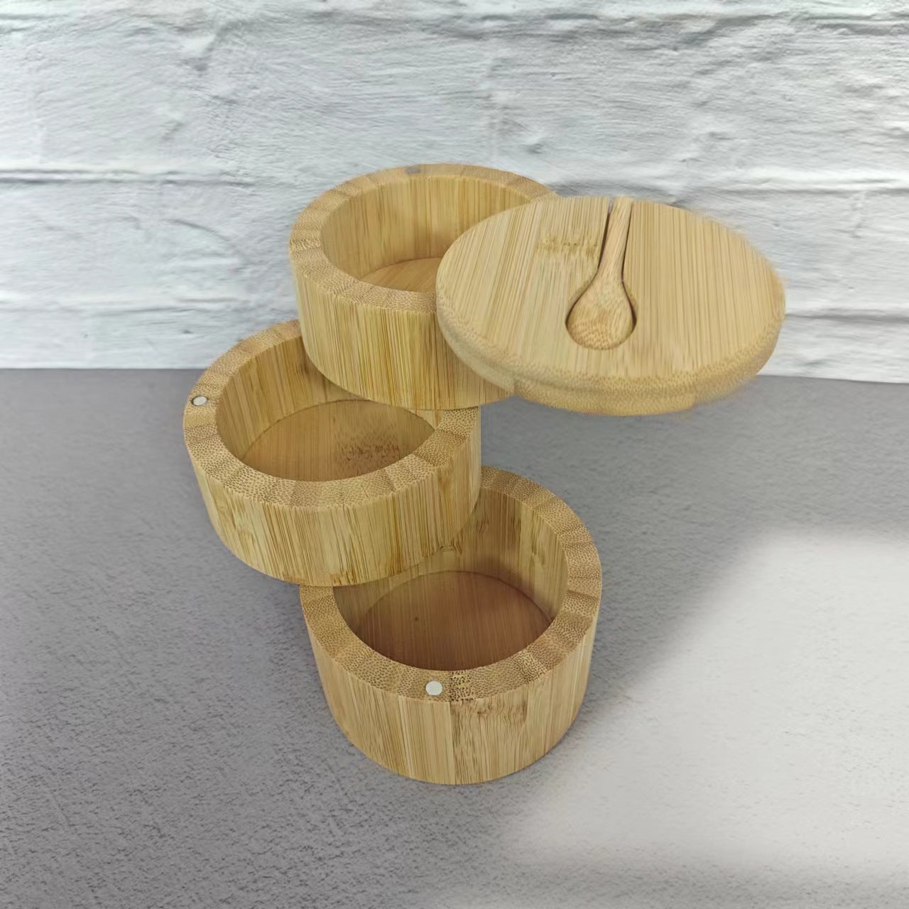 Bamboo Seasoning Box