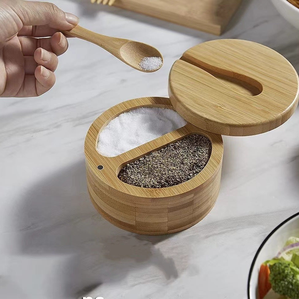 Bamboo Seasoning Box