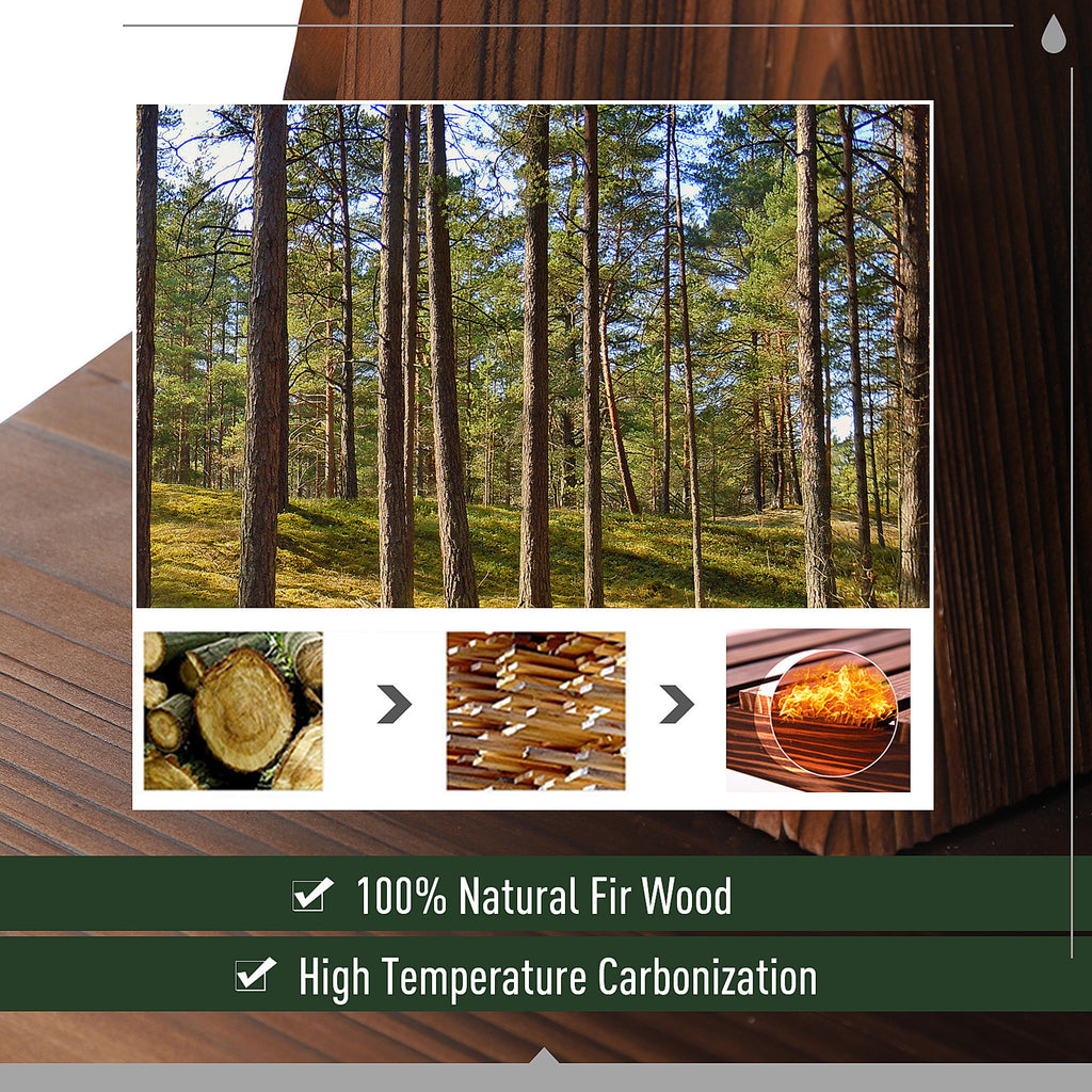 Wooden Wishing Well Fountain