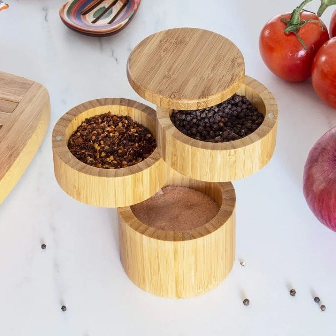 Bamboo Seasoning Box