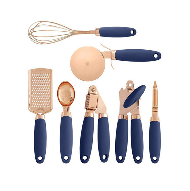 Copper Kitchen Prep Tool Set