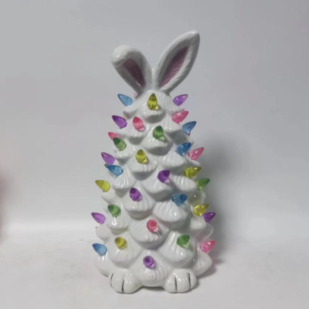 Easter Bunny Shape Ceramic Tree