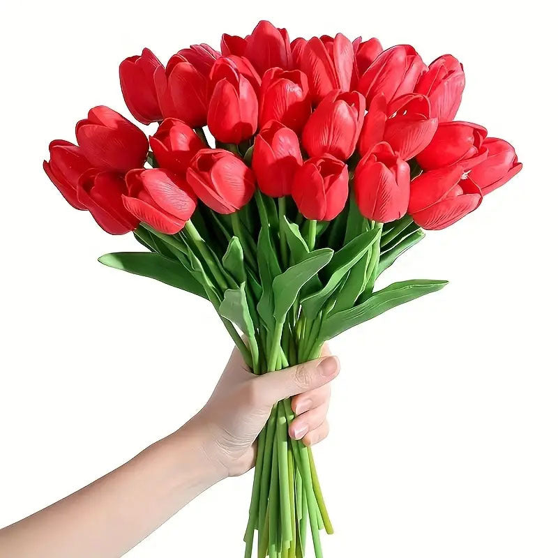 Spring Artificial Tulips