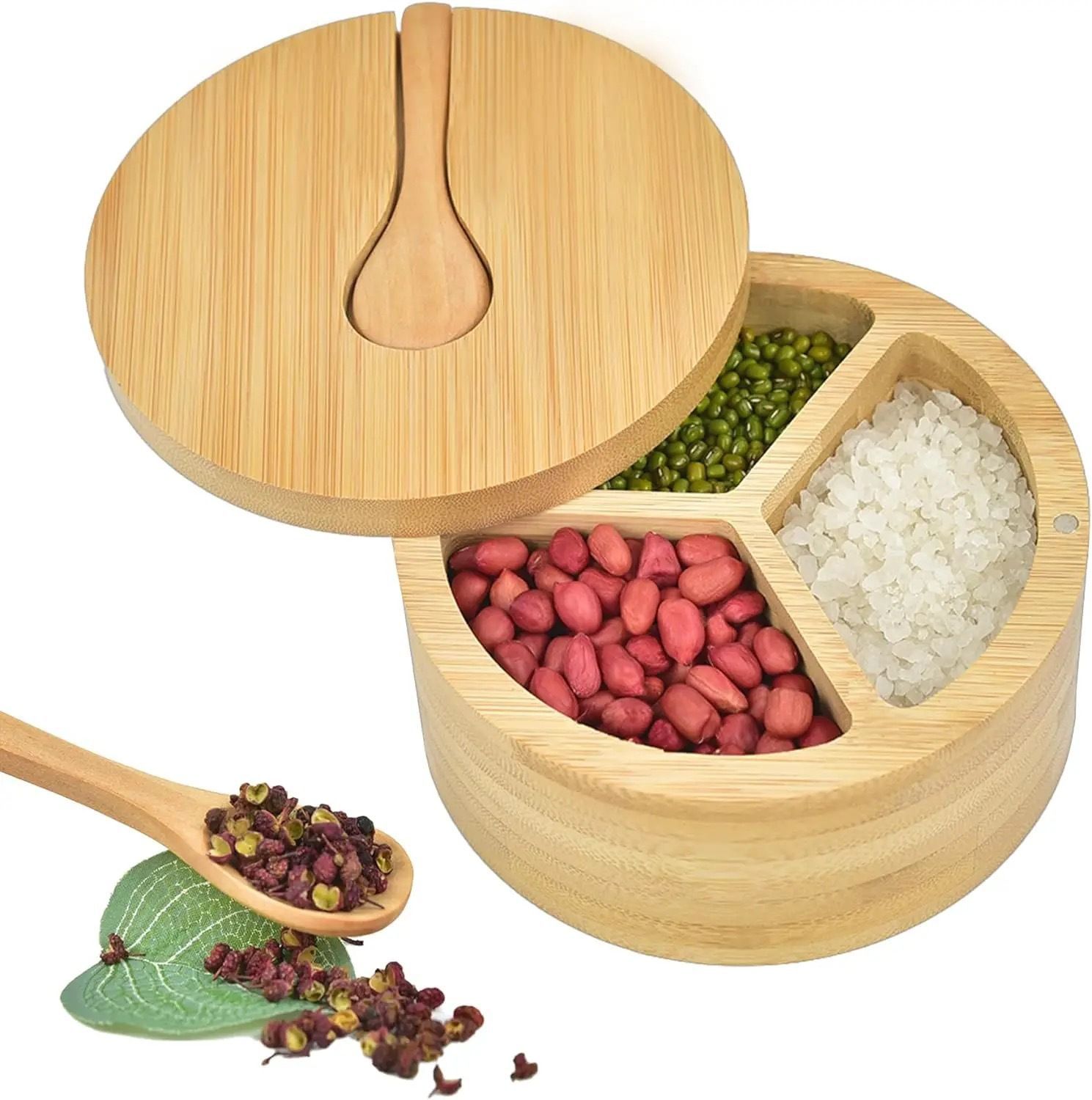 Bamboo Seasoning Box