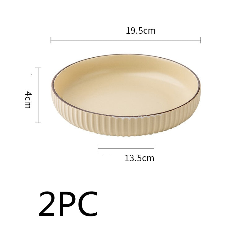 Vintage Ceramic Pasta Plate