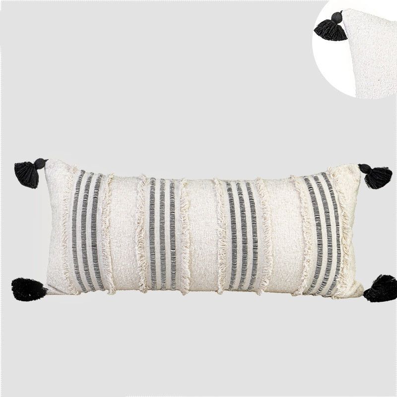 Rustic Tassel Pillow or Pillowcase