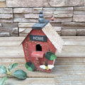 Rustic Wooden Bird House