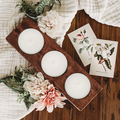 Rustic Farmhouse Candle Centerpiece